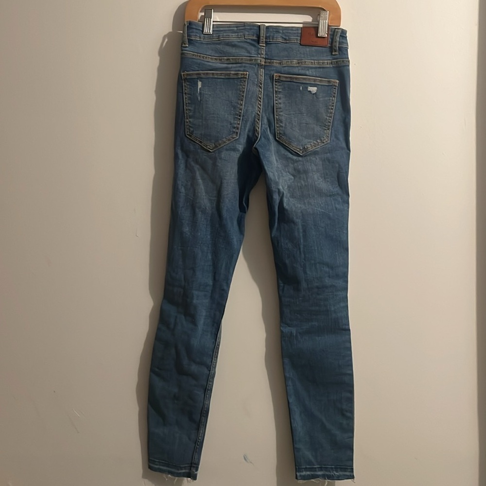 Zara destroyed jeans side striped - Picture 4 of 4